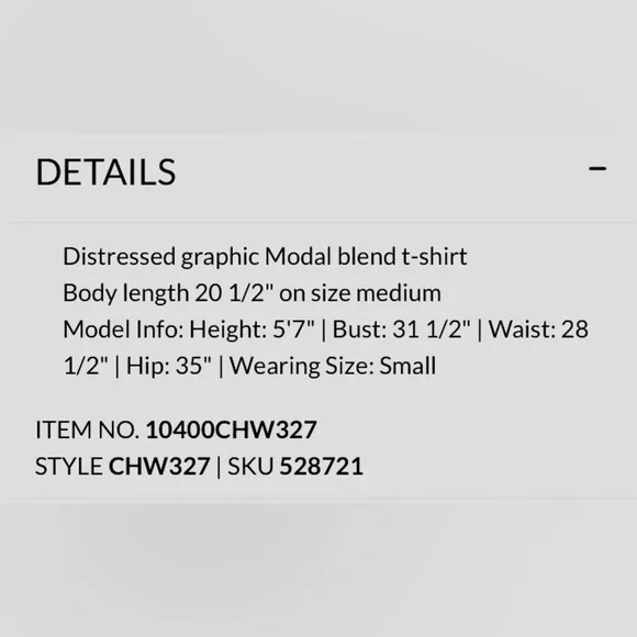 NWT Buckle Chillionaire Women’s Size Small Star Spangled Hammered Grey T… - Picture 3 of 7